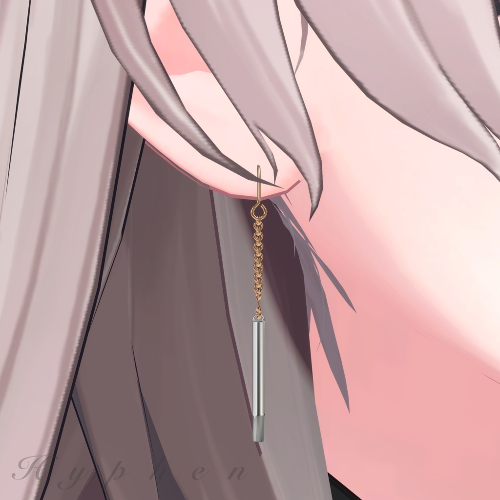 Cylindrus Earring 円筒形のイヤリング