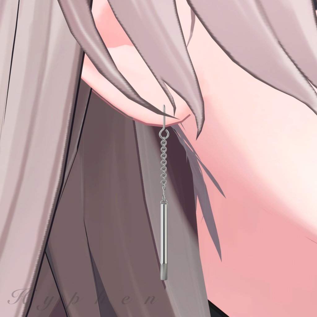 Cylindrus Earring 円筒形のイヤリング