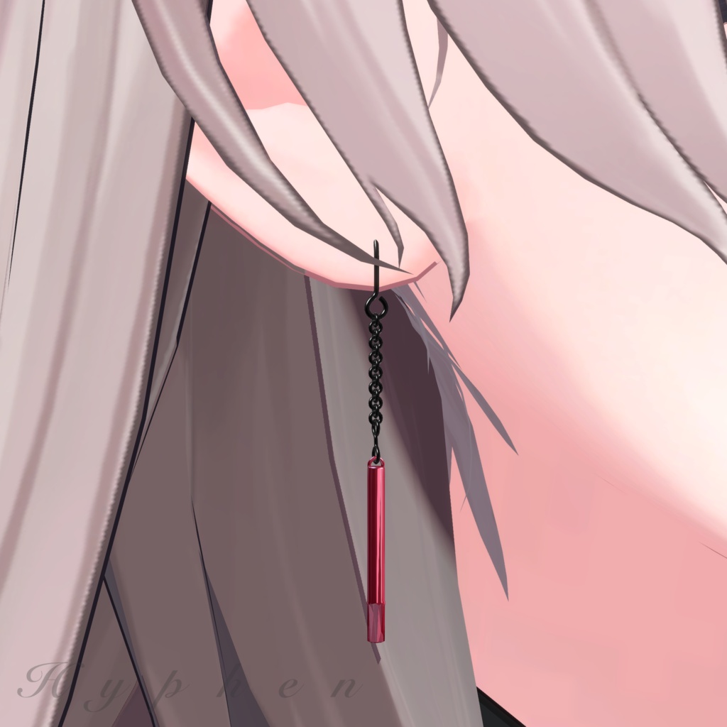 Cylindrus Earring 円筒形のイヤリング