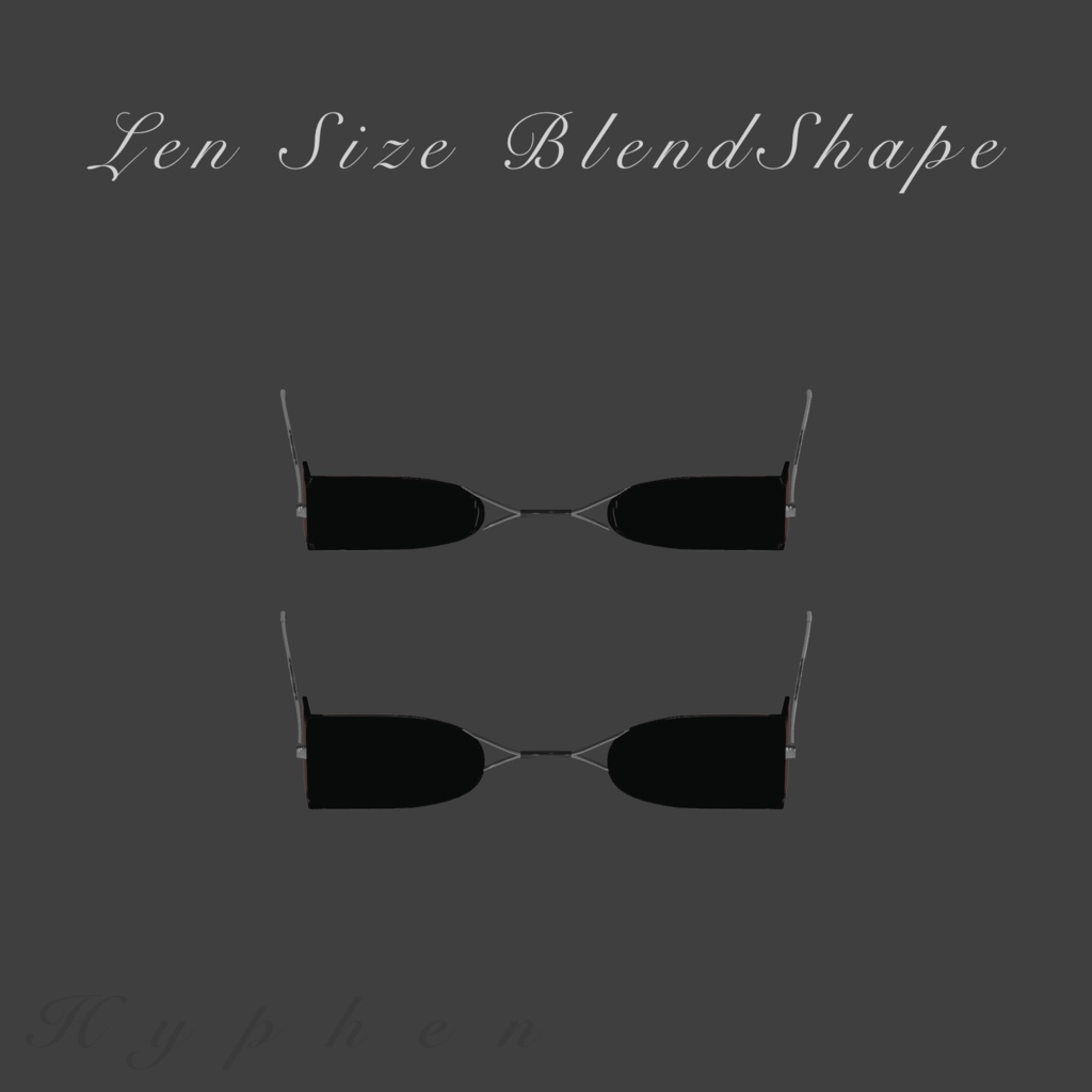 【VRChat向け】シャーロックグラス Sherlock Glasses|ヴィクトリア朝風アンティーク眼鏡 V1.1