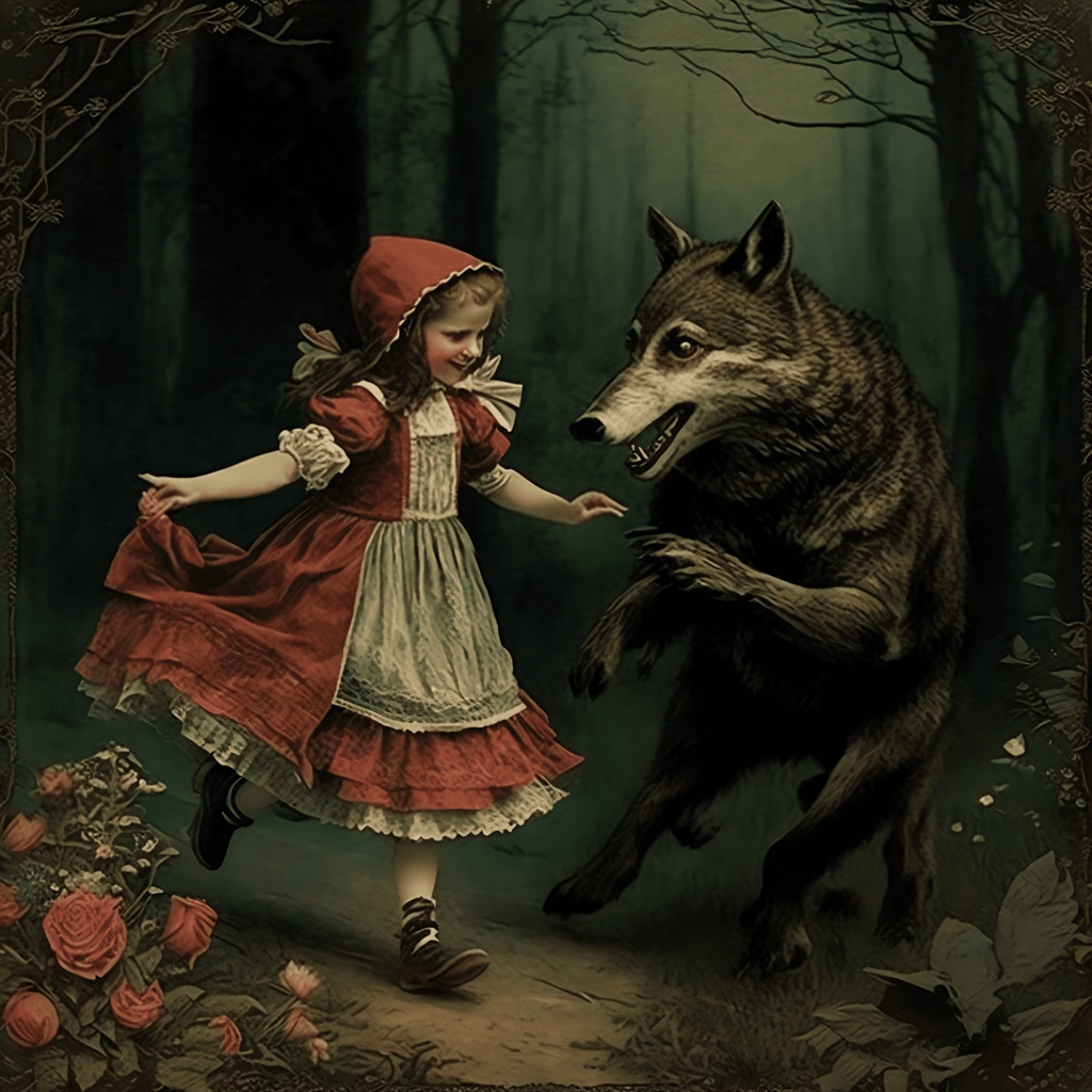Let's dance with Little Red Riding Hood!