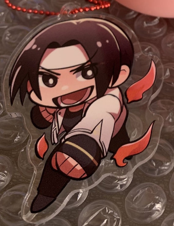 マイカラーアクリルキーホルダー