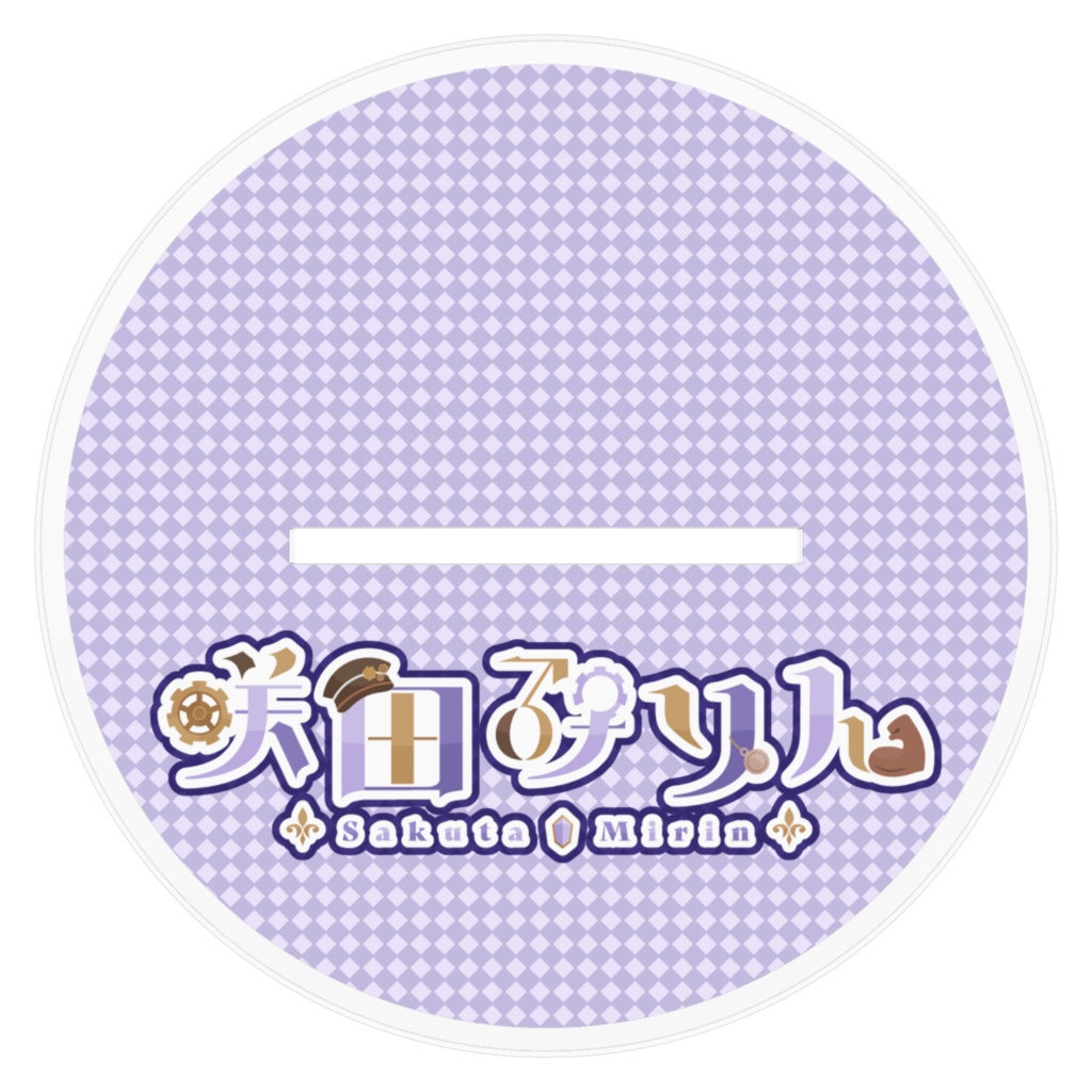 【Vtuber】咲田みりん アクリルフィギュア【キービジュアルver.】