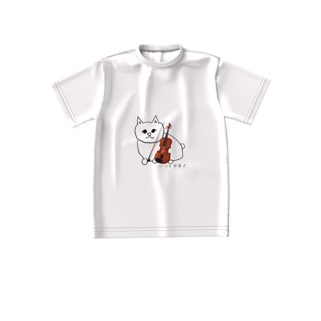 ビッグシルエットTシャツ(普通白Tよりゆったりめ)