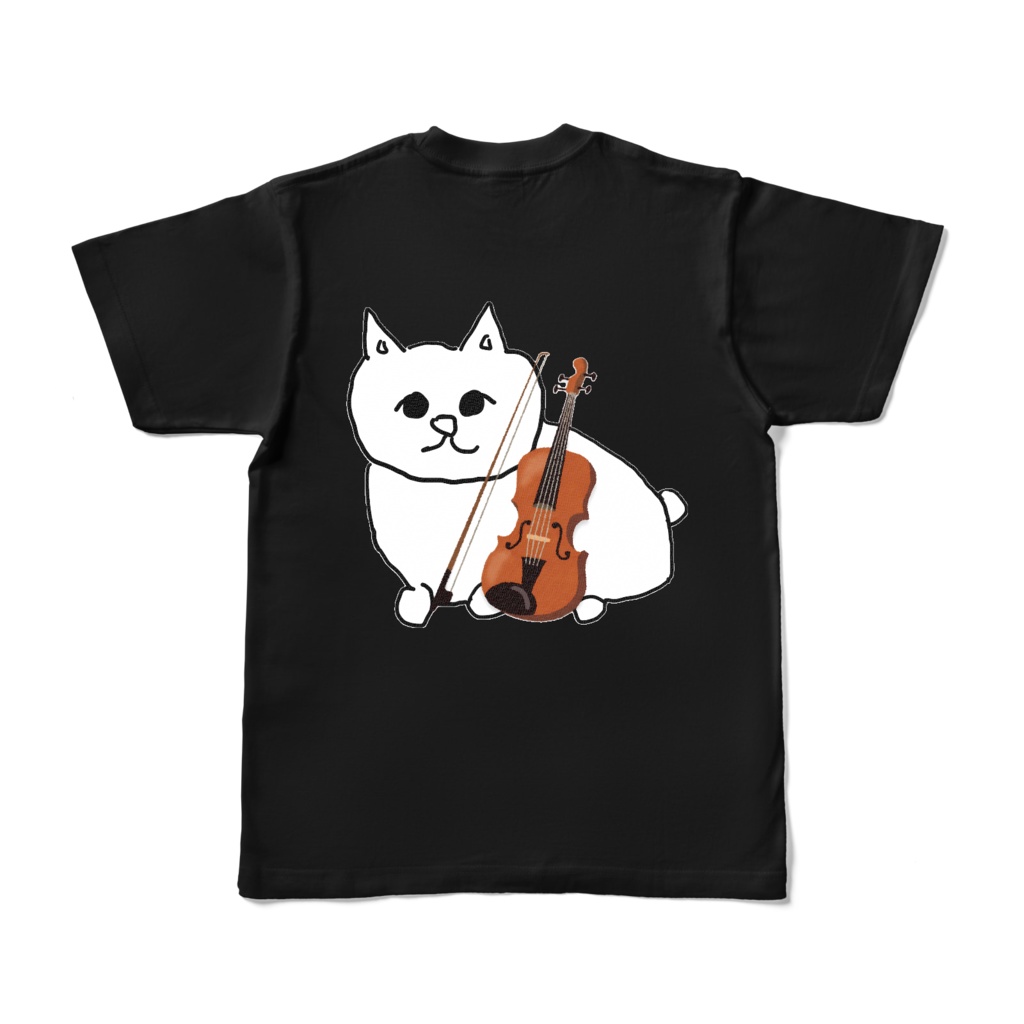 黒Tシャツ(背面ロゴアイコンリング無しver.)