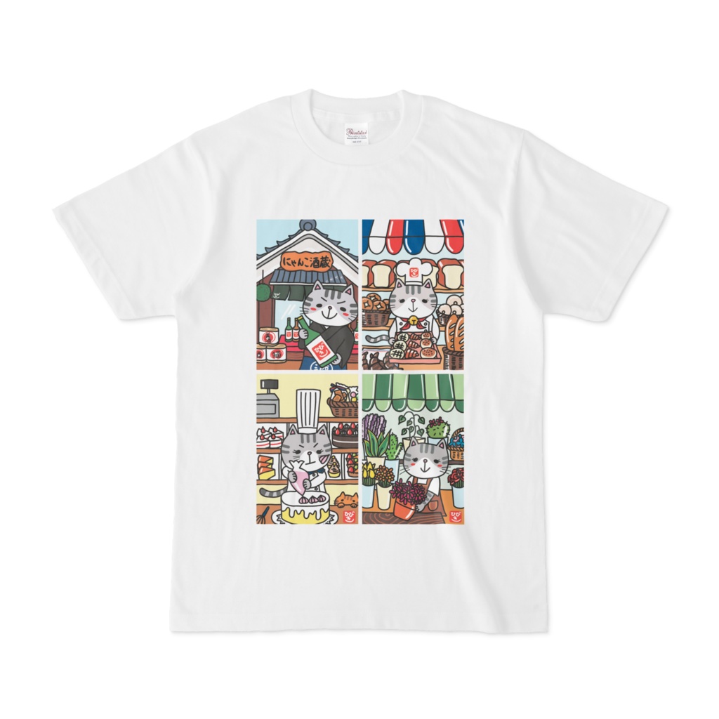 にゃんこTシャツ