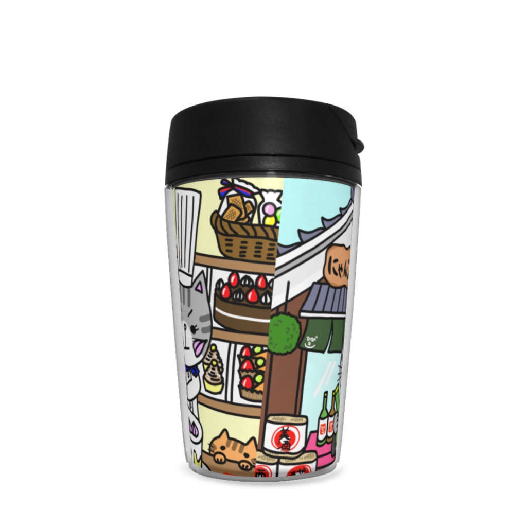 にゃんこタンブラー