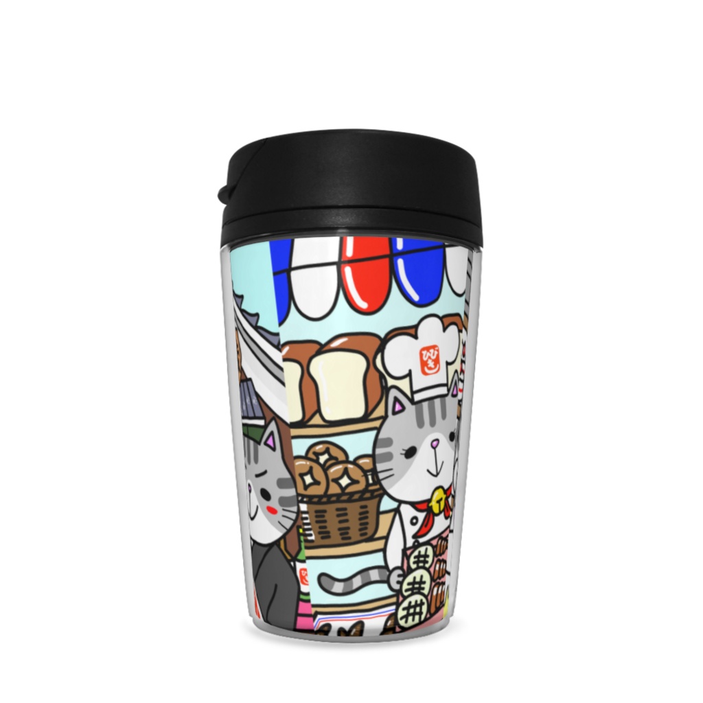 にゃんこタンブラー