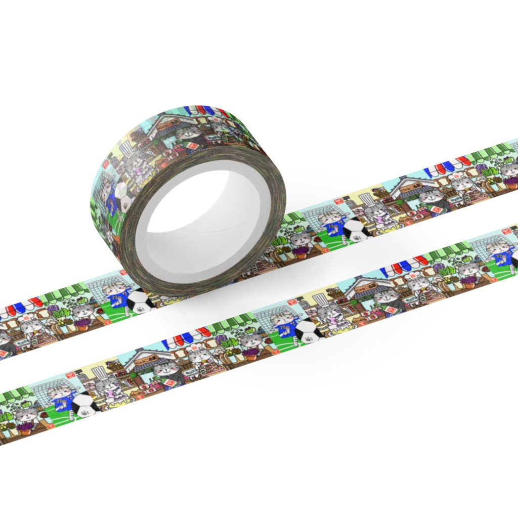 職業にゃんこテープ