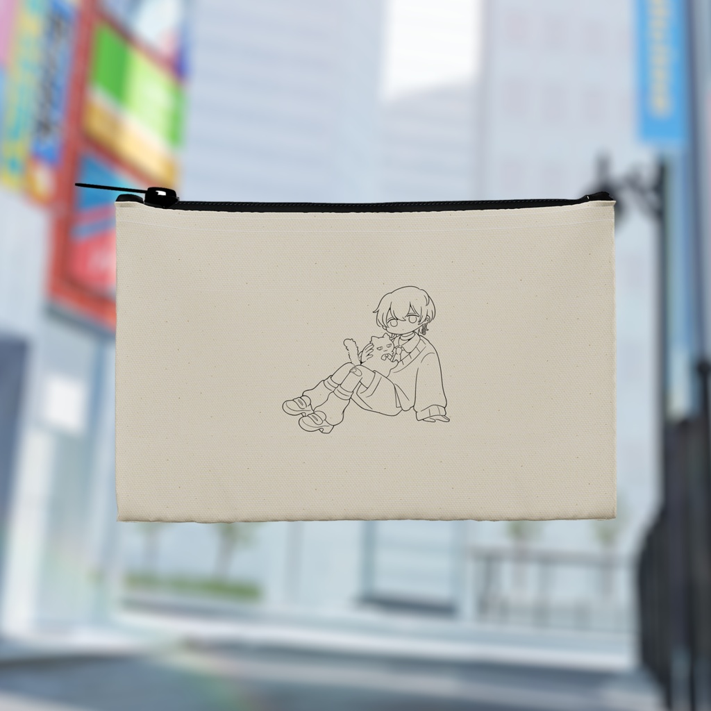 【aoru 9th anniversary グッズ】オリジナルポーチ