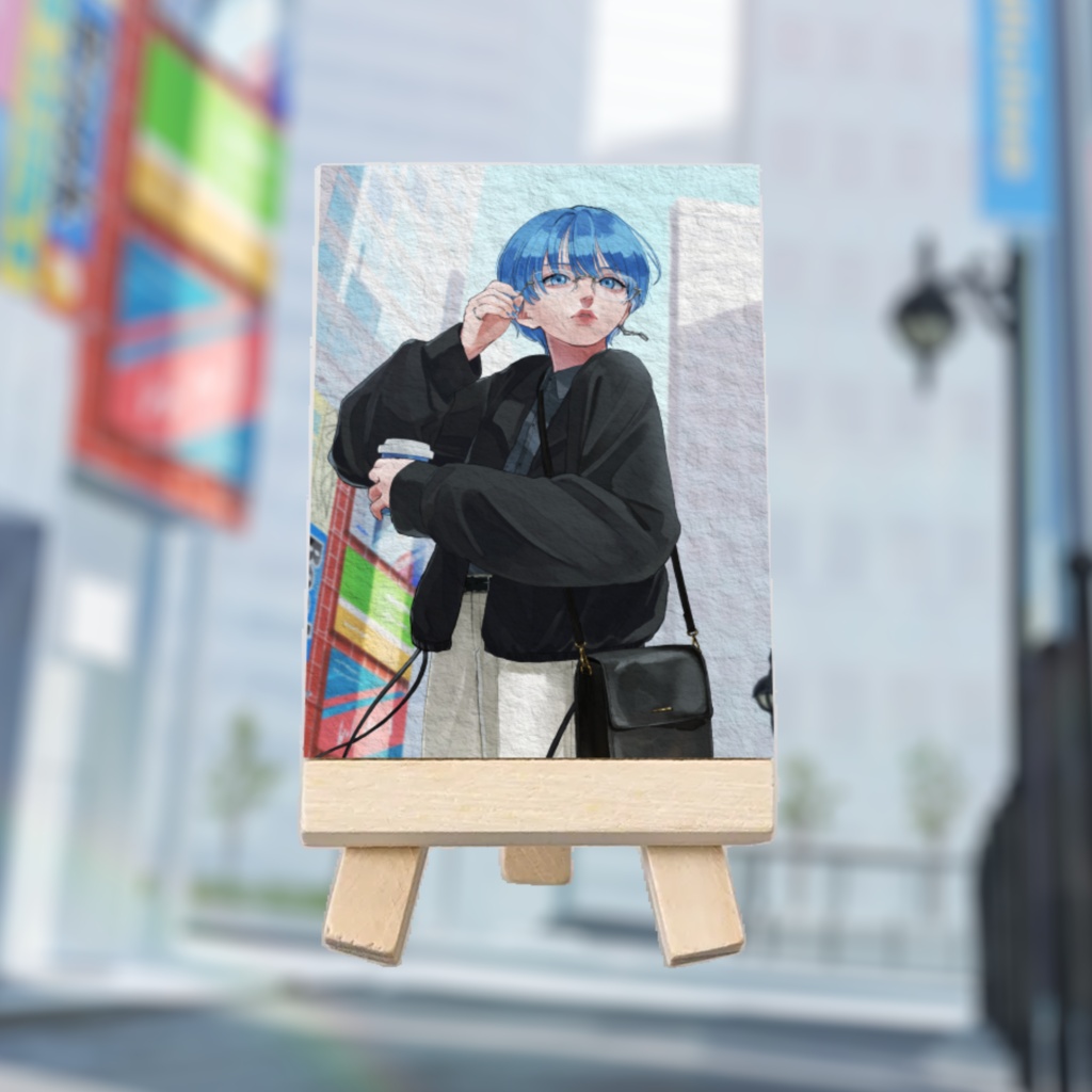 【aoru 9th anniversary グッズ】ミニキャンバスボード
