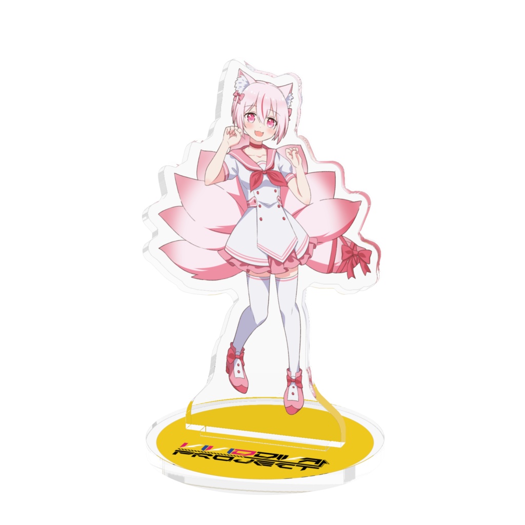 【VIVID DIVA】アクリルフィギュア(白雪こころ)