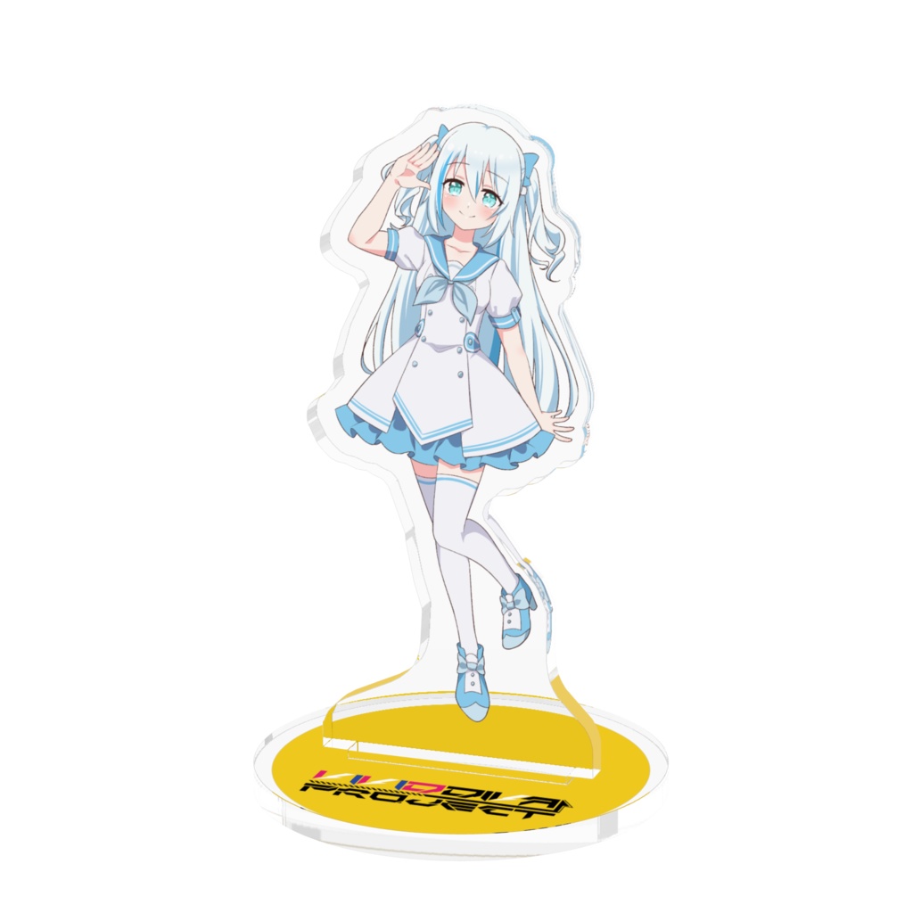 【VIVID DIVA】アクリルフィギュア(白雪ましろ)