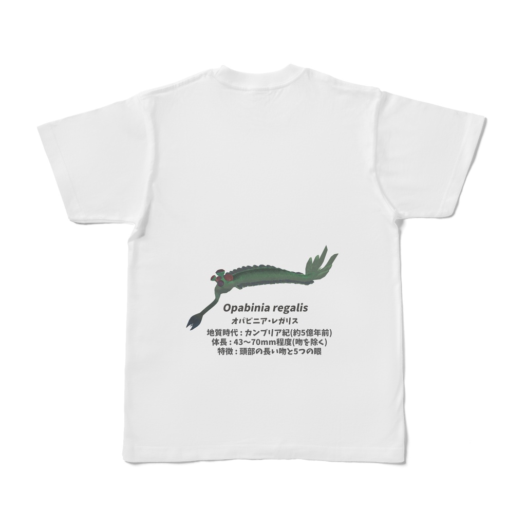 オパビニアTシャツ(リアル)