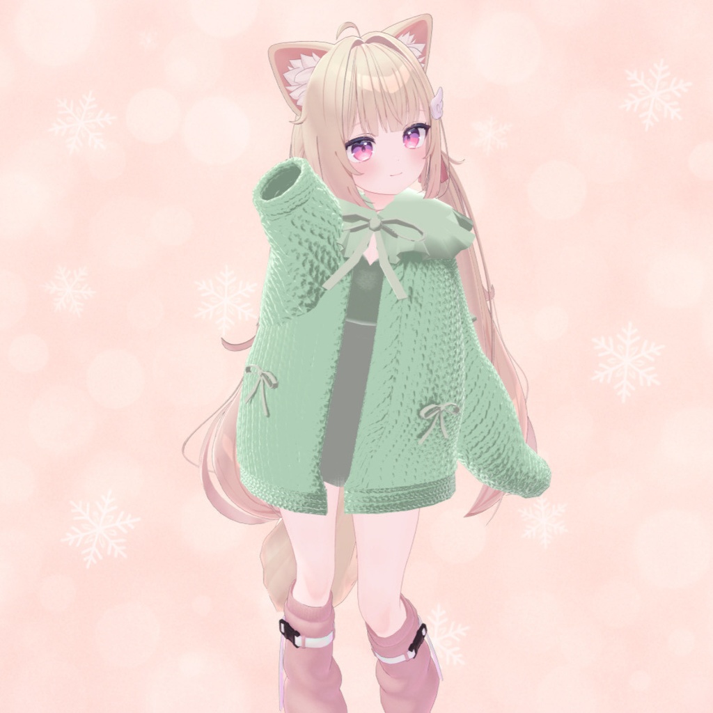 ふんわりもこもこニット【7色展開】