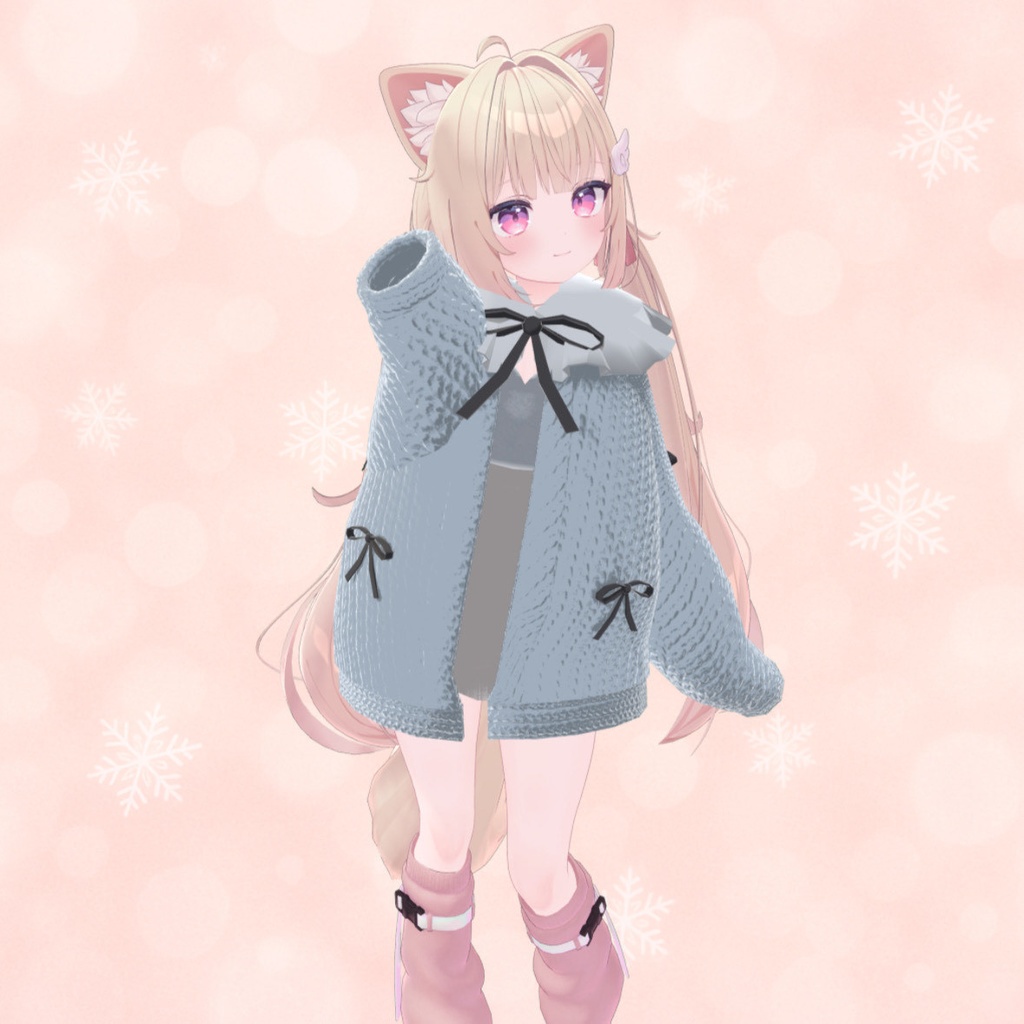 ふんわりもこもこニット【7色展開】