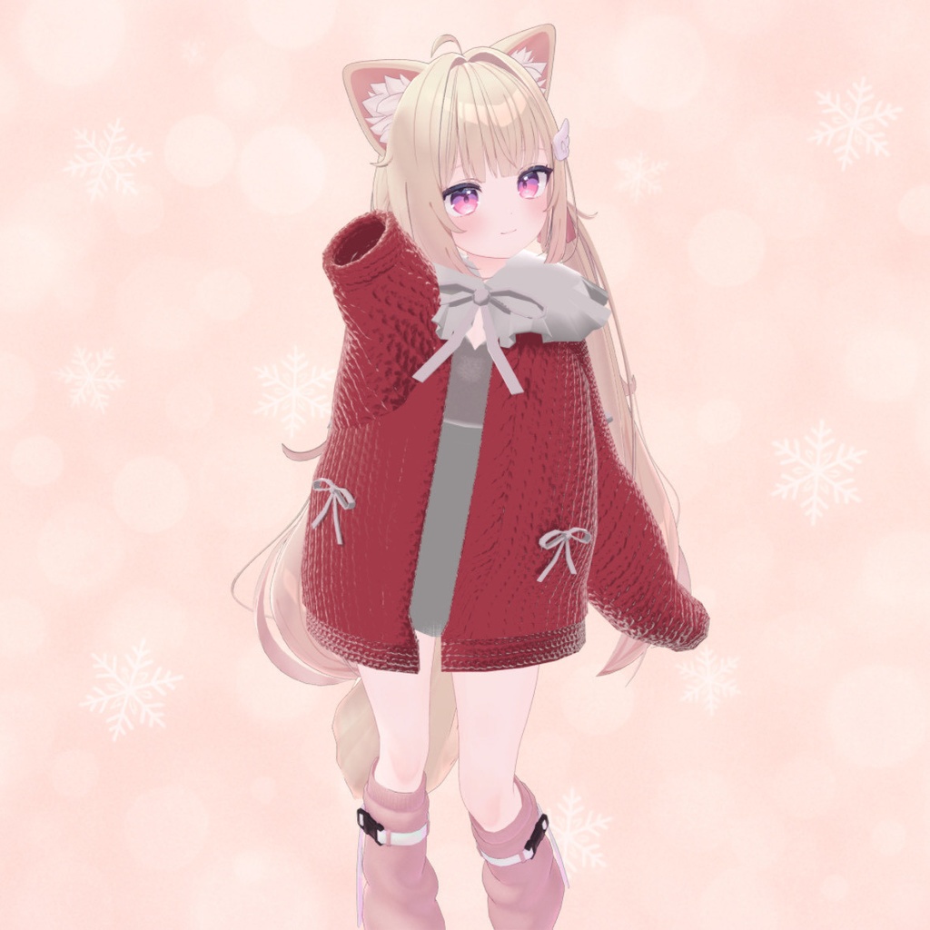 ふんわりもこもこニット【7色展開】