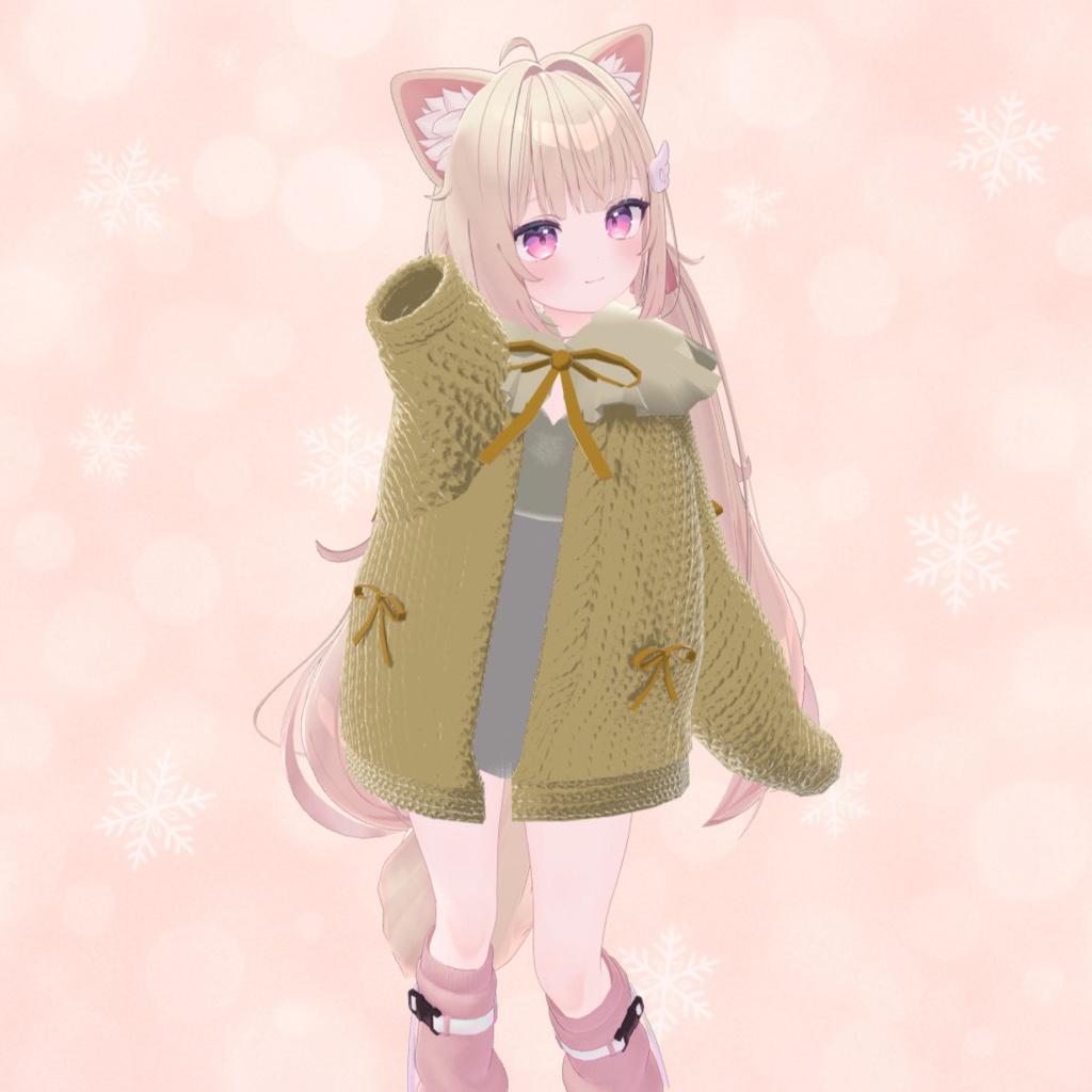 ふんわりもこもこニット【7色展開】