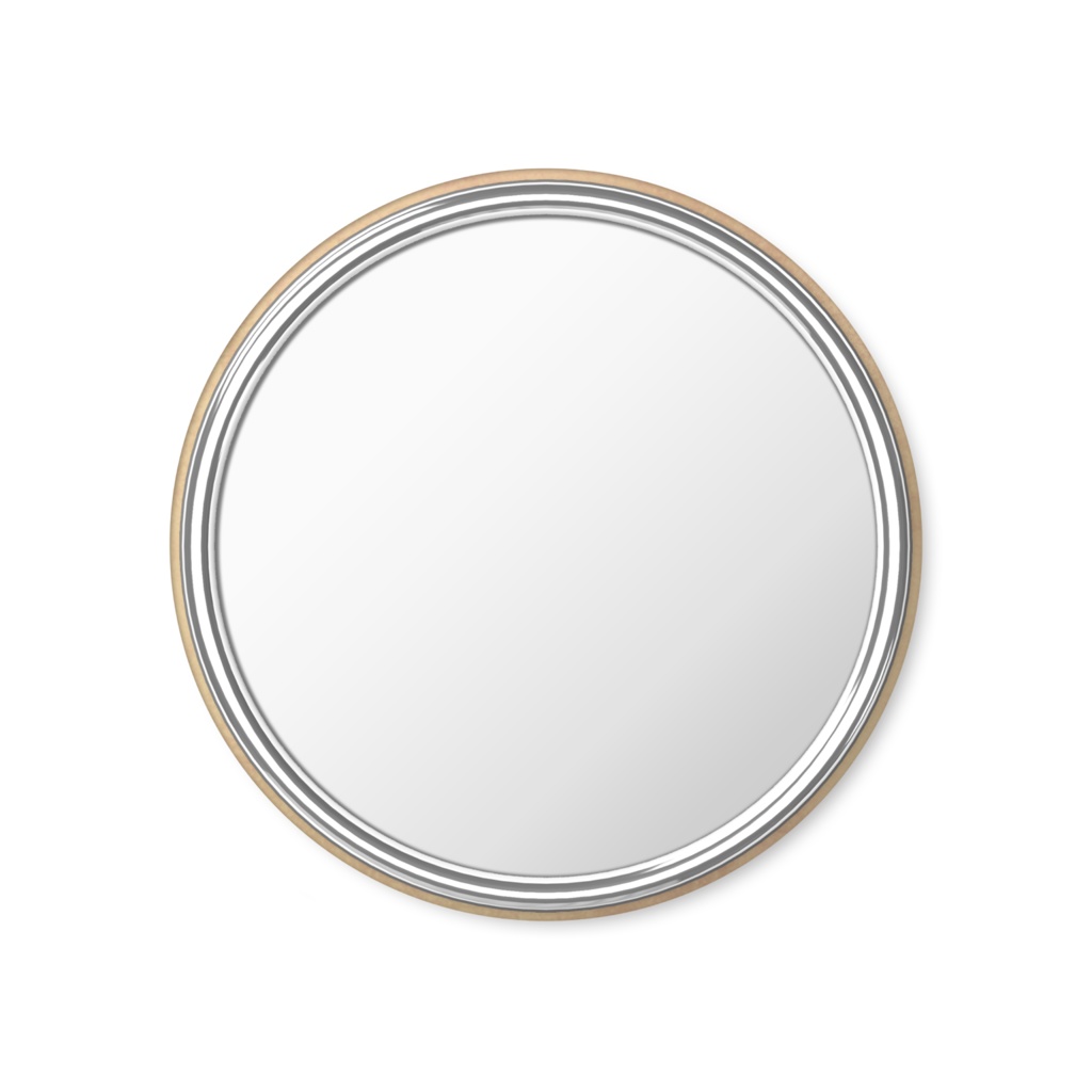 ワシミミズクの森/缶ミラー