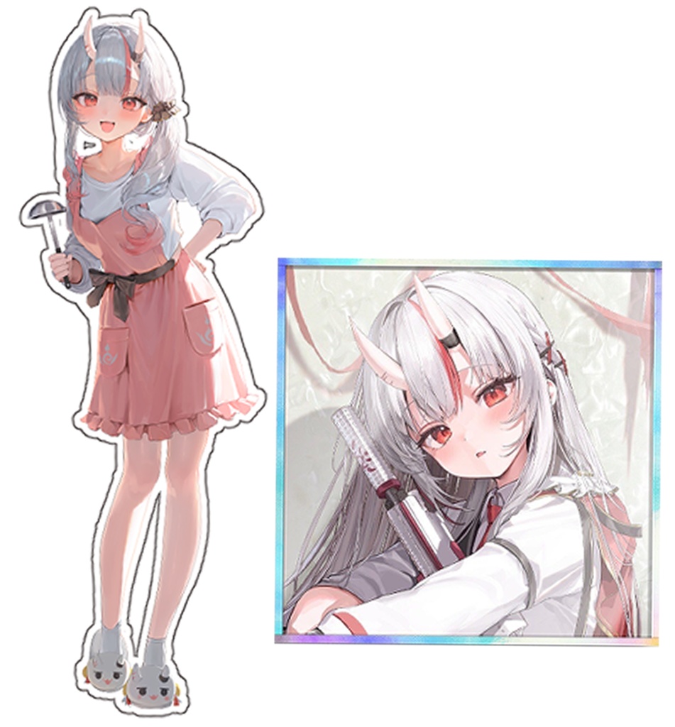 C107セット(アクリルスタンド、複層アクリル色紙)