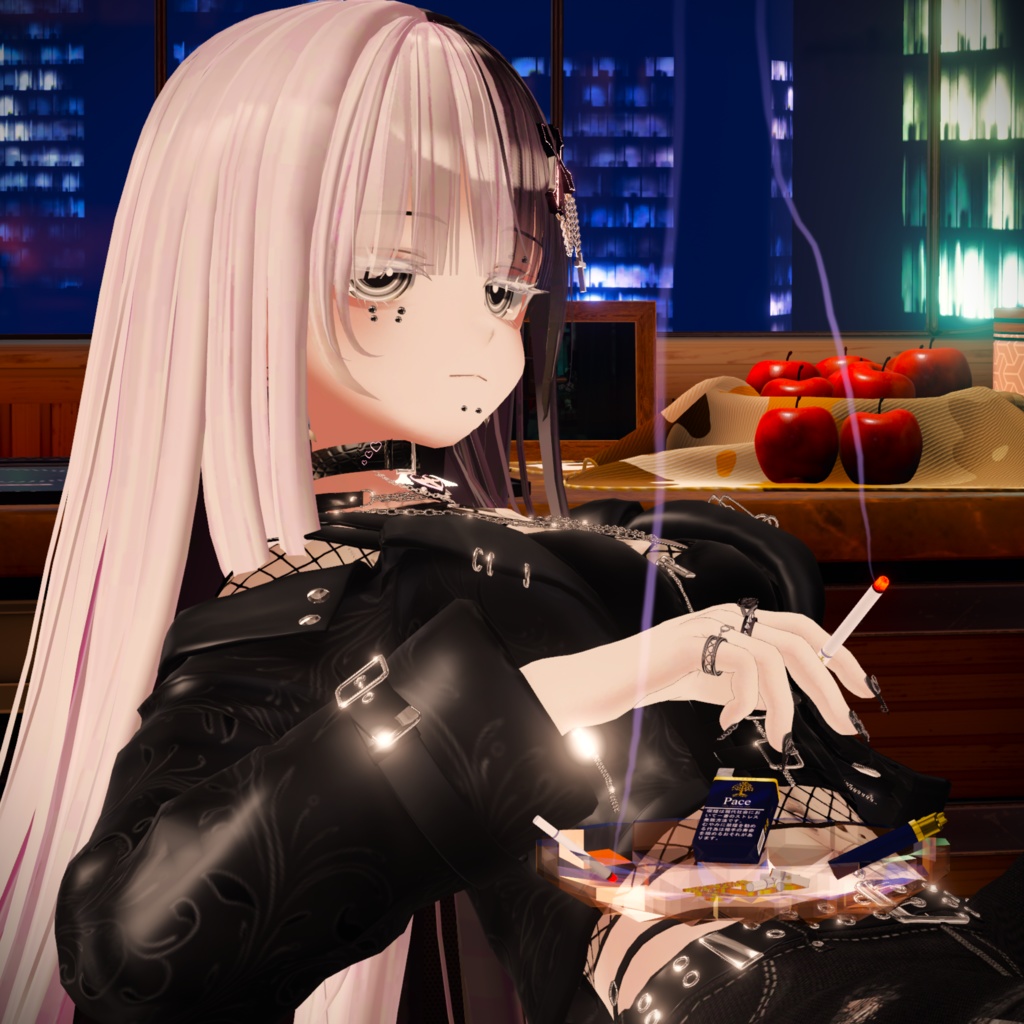 Ashtray【VRChat】【さたにあ式タバコギミック対応】【MA対応】