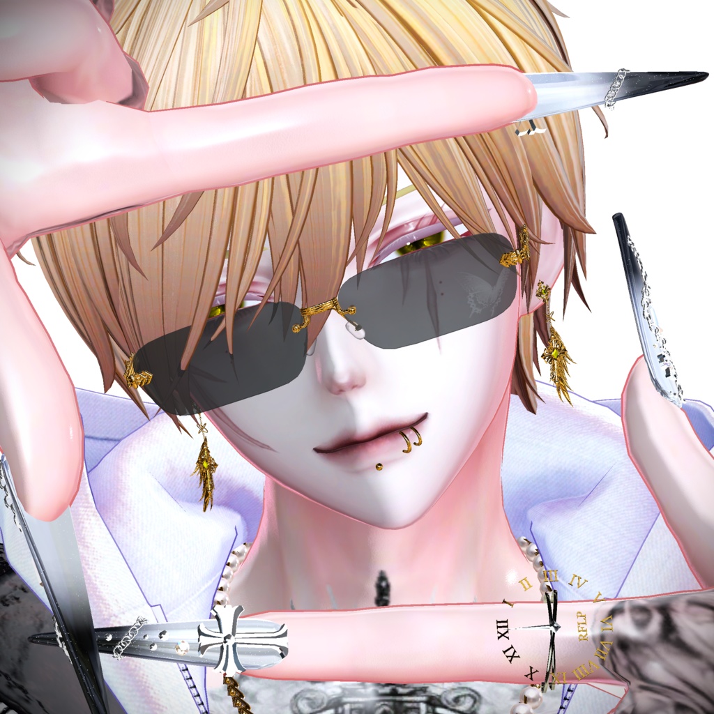 【SALE】Kronos【リアルタイム同期可能】【VRChat】