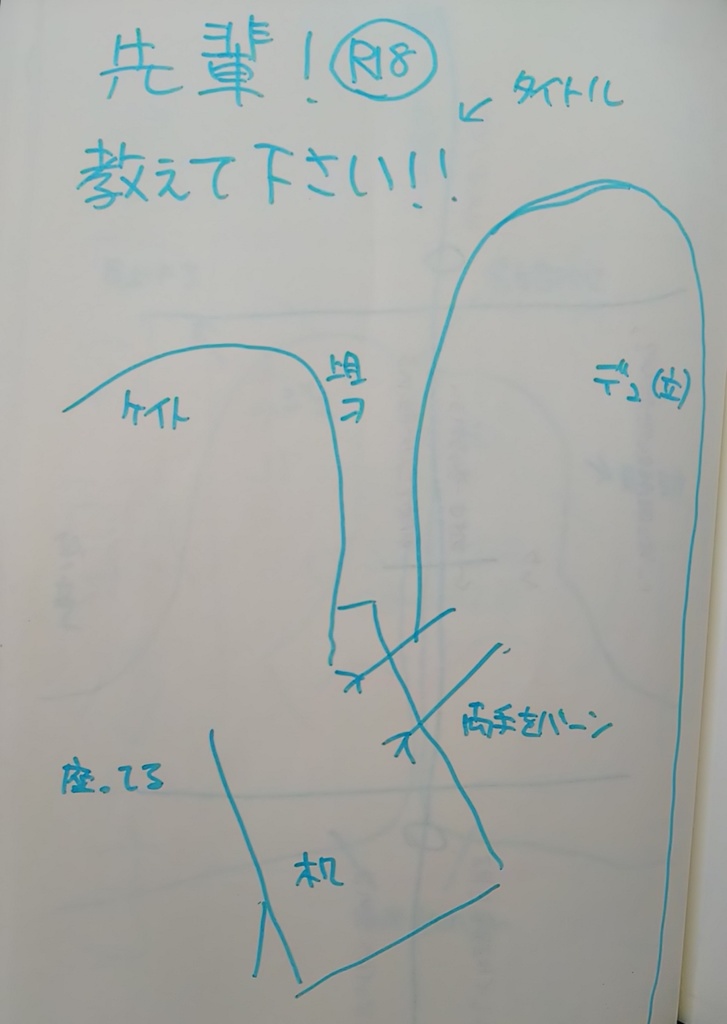 文字書きのラフvs絵師様の本気