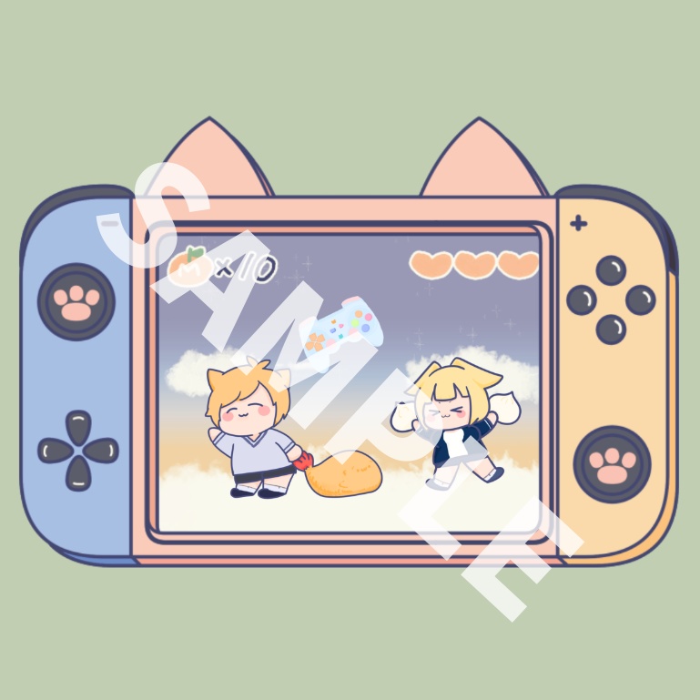 はらだ&アイザ コラボシャカシャカアクキー