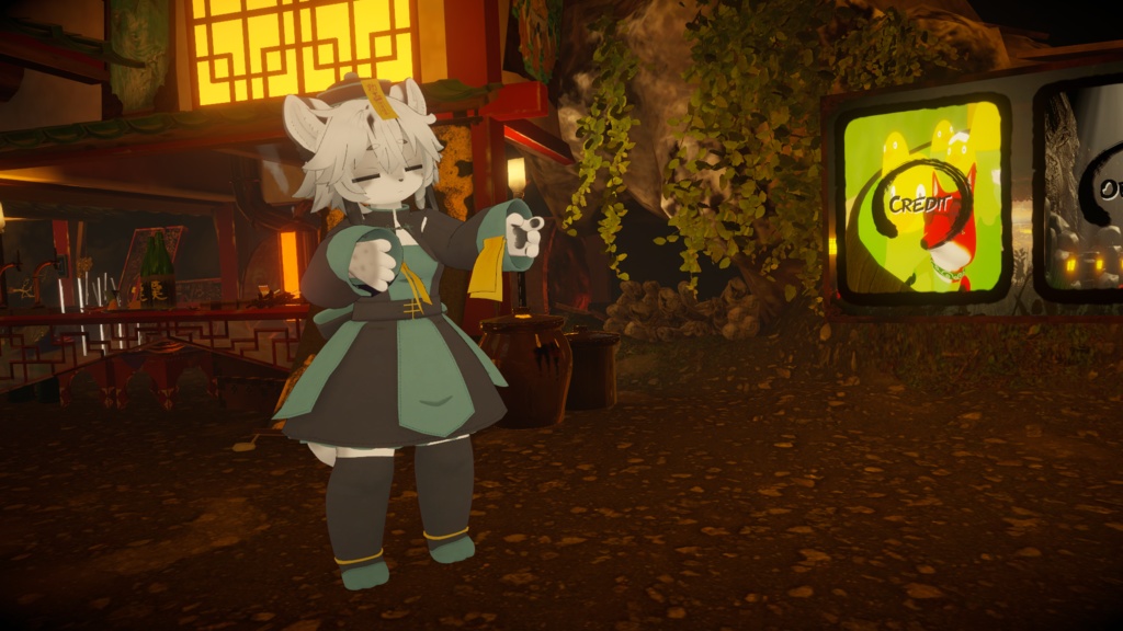 【灰島専用衣装】キョンシー衣装