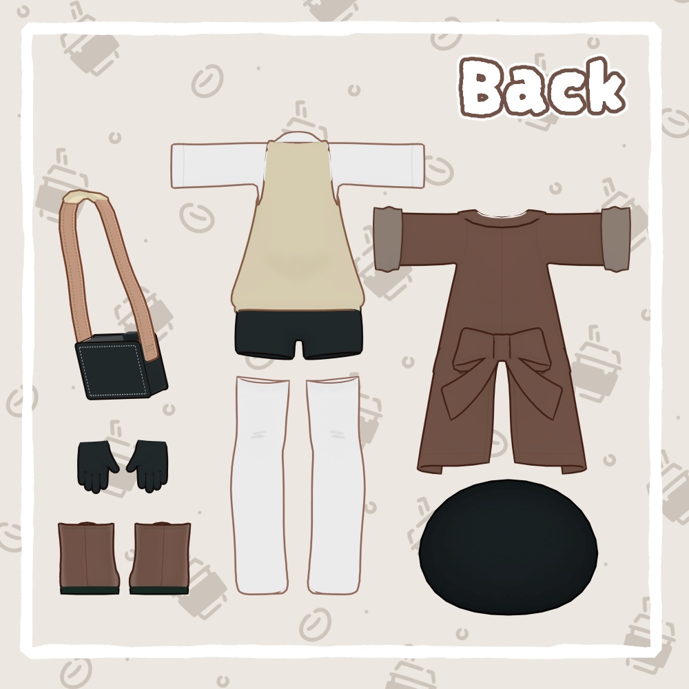 【まめふれんず対応】おさんぽかじゅあるこーで