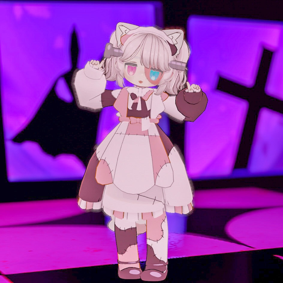 【まめふれんず対応】つぎはぎみけメイド