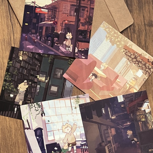 イラストカードセット