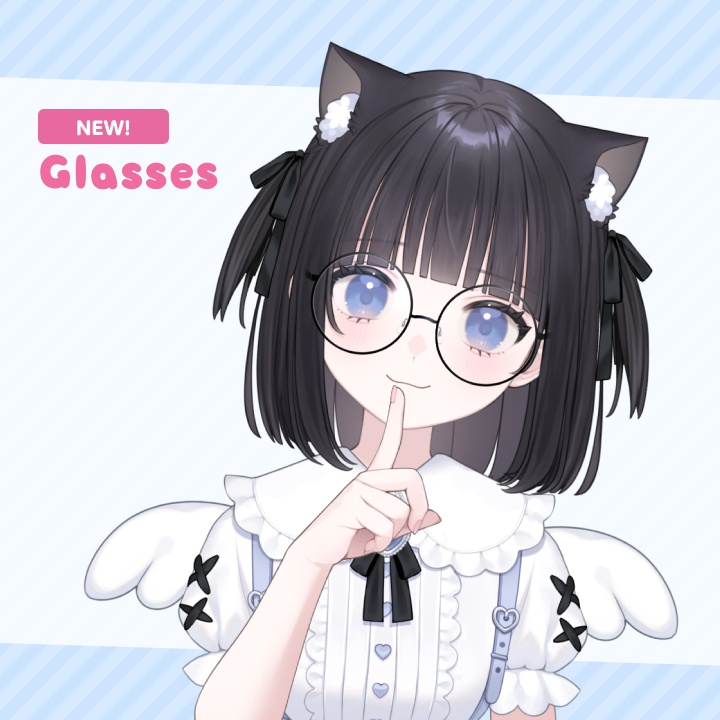 【VTS対応】Live2D 汎用カスタムモデル:量産ちゃん