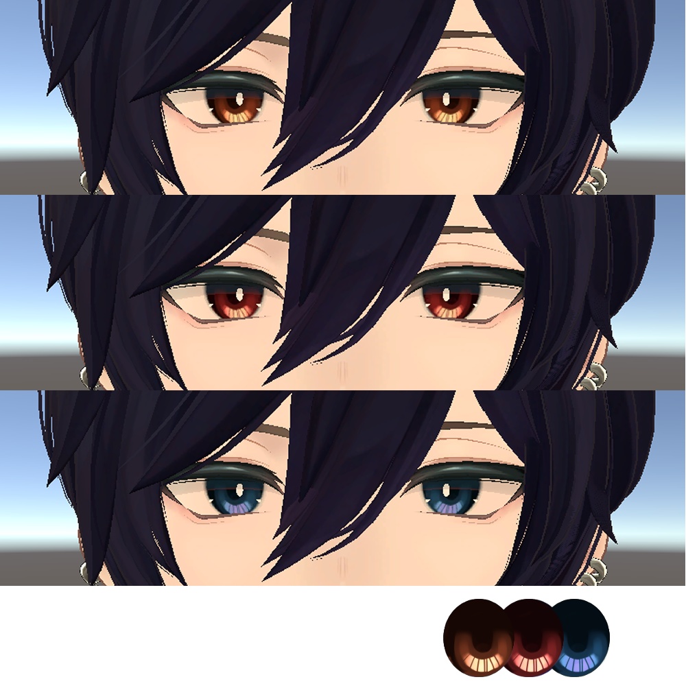 【碼希<maki>専用】瞳テクスチャ1