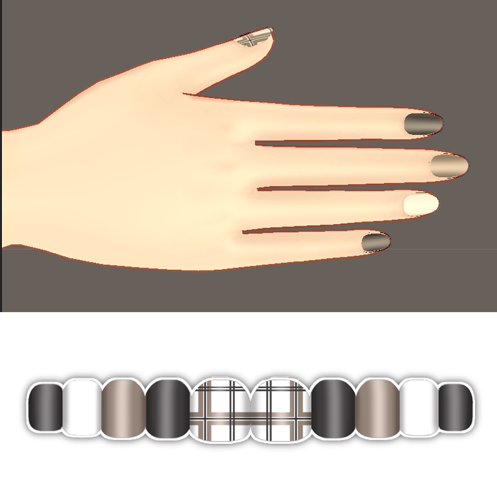 【舞夜<MAYA>専用】きまぐれネイルテクスチャ1