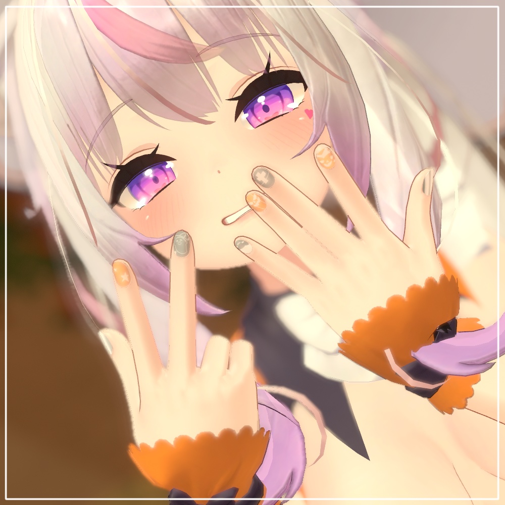 【舞夜<MAYA>専用】ハロウィンネイルテクスチャ