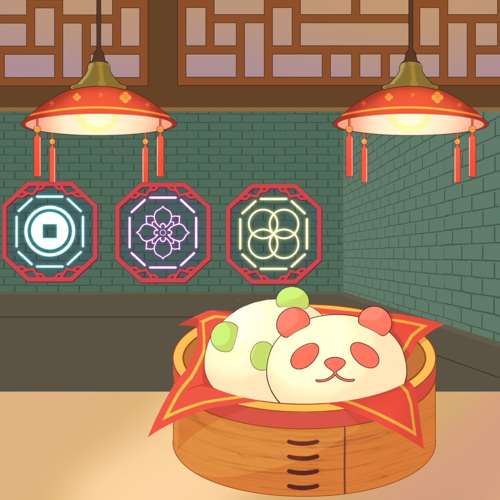 中華風素材セット