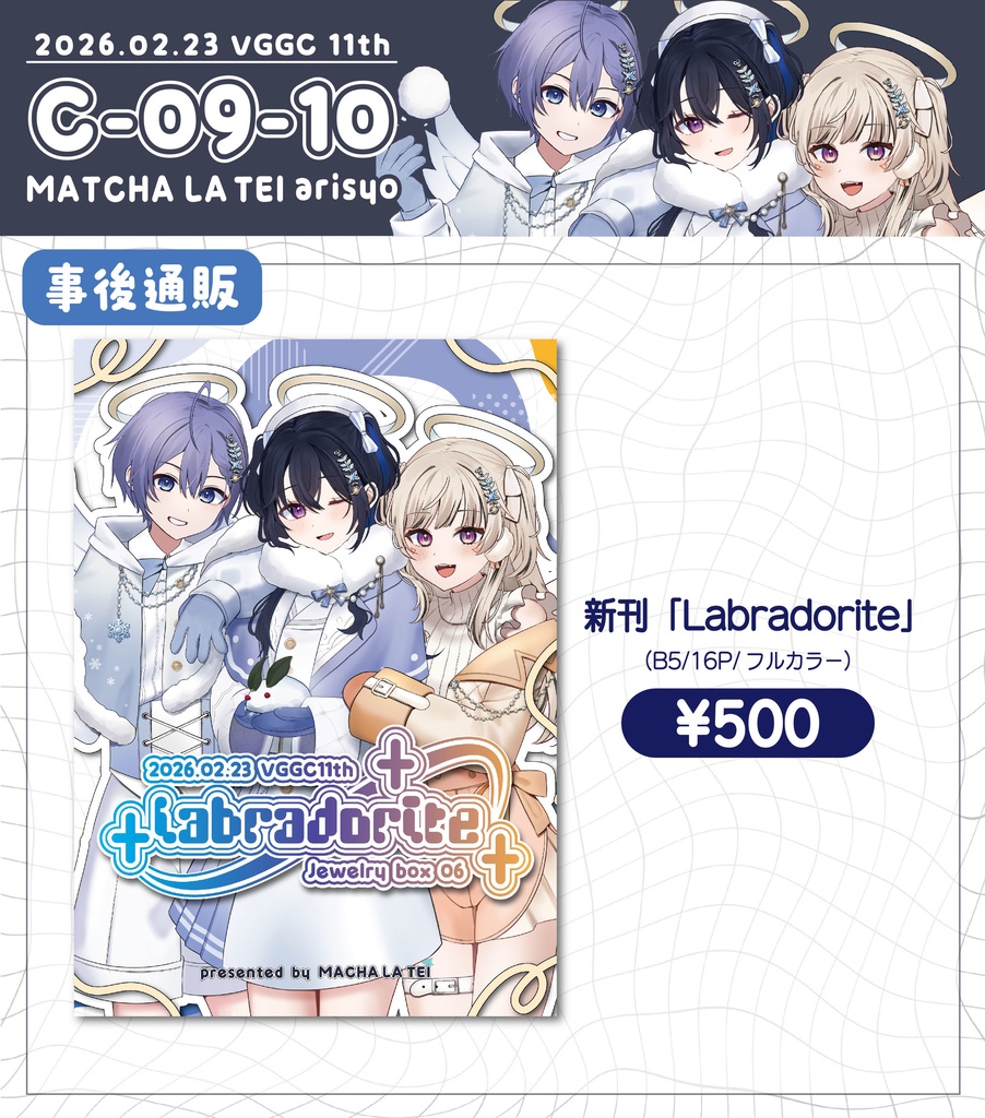 【VGGC11th】BIGグッズ!