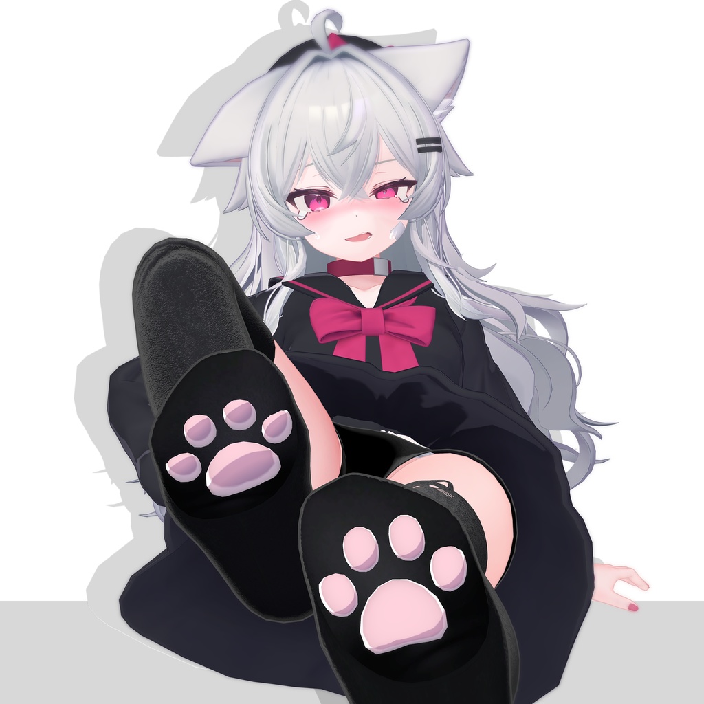 [RIRU] Cat Stocking & Underpants Set