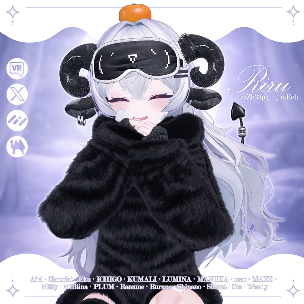 【SALE】 🐑zzZh33p (. . ) mEeh☁️ 「20アバター対応」