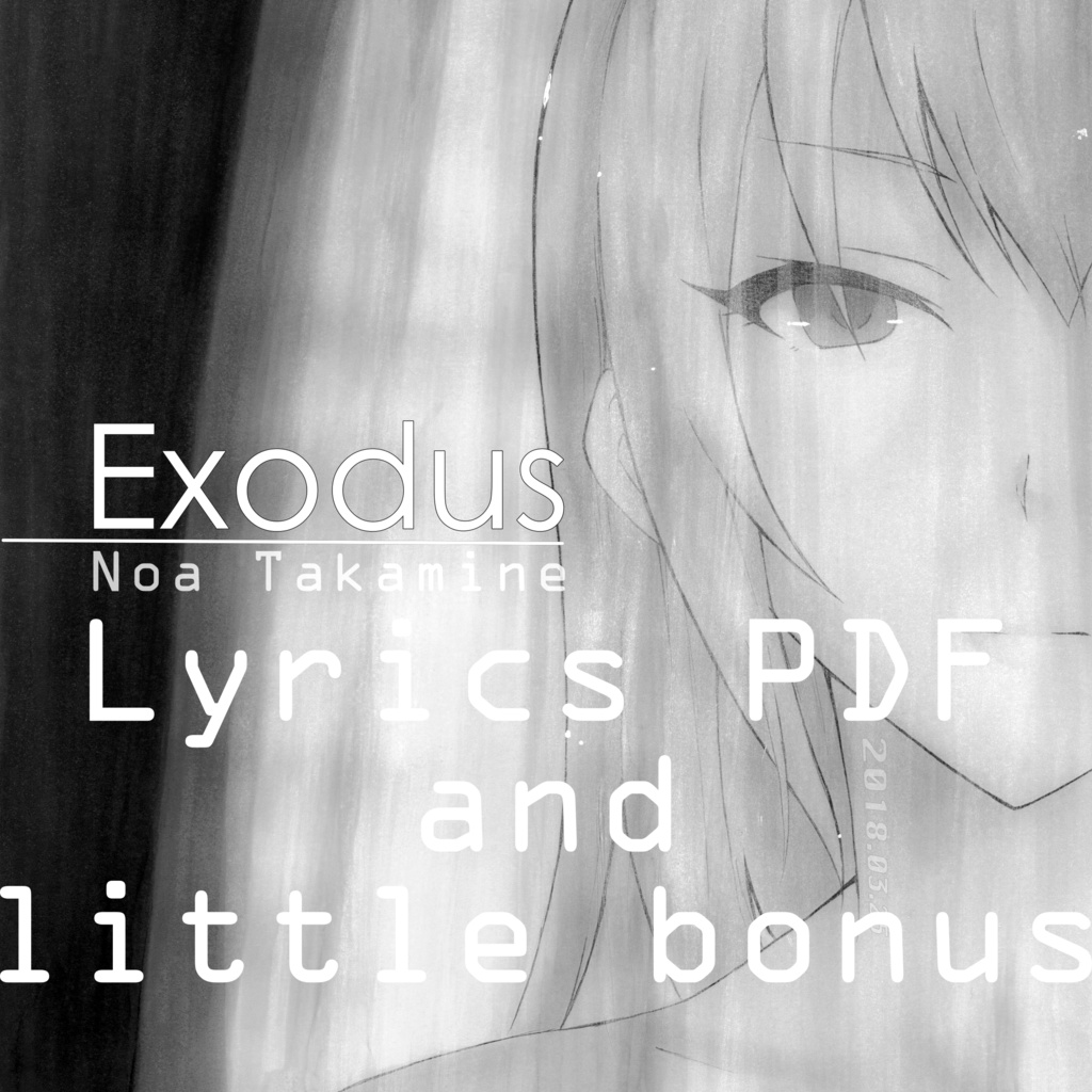 Exodus/Noa Takamine 歌詞カード おまけ付き