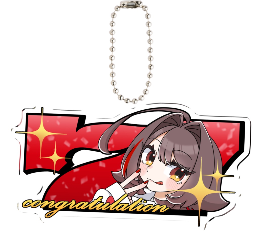 【アクリルキーホルダー】こにしにこ 2周年記念グッズ