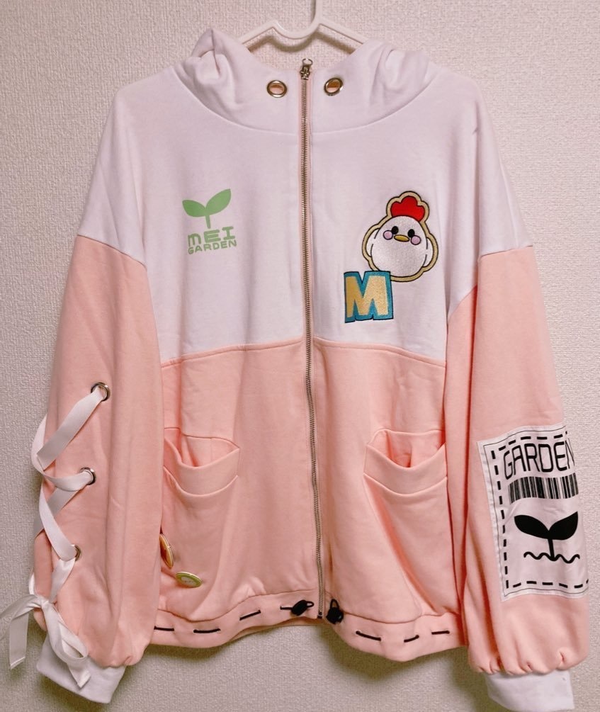 【数量限定】#芽唯3周年 めいちゃんとオソロパーカー