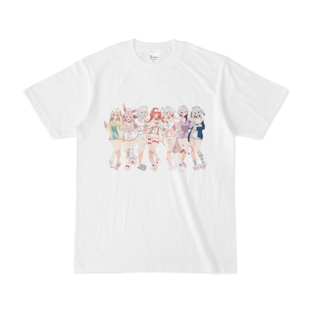 100枚限定🐏#パジャマパーティー歌枠リレー 記念Tシャツ💗