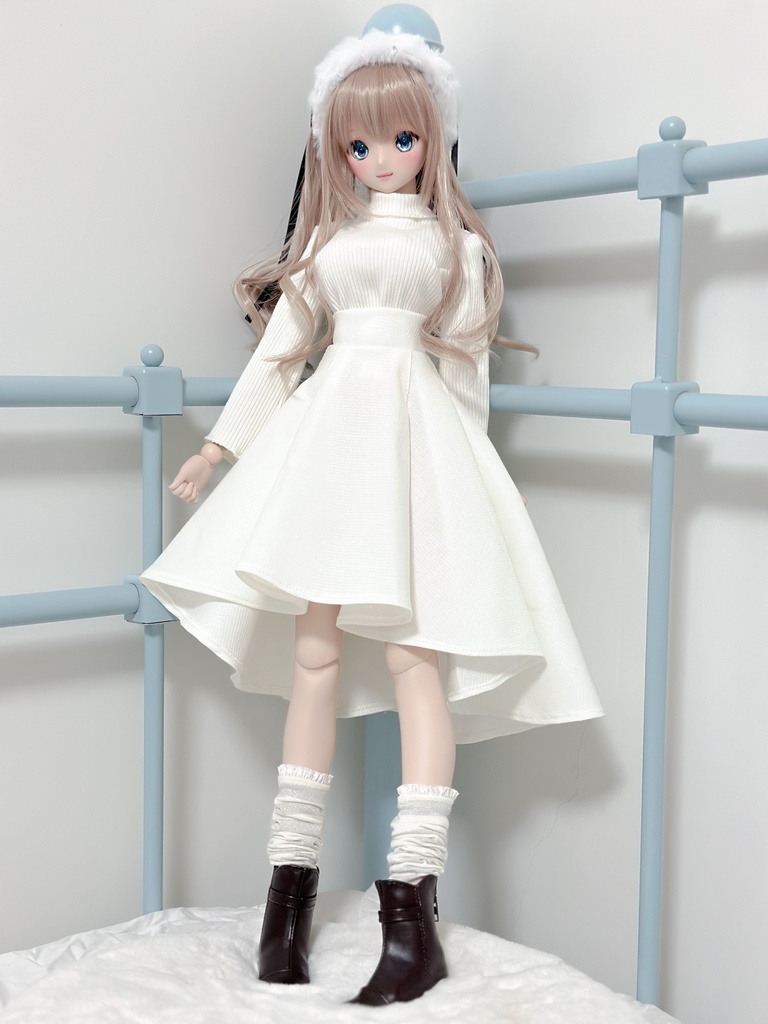 ボブ ロック ウィッグ 前髪あり BJD かつら