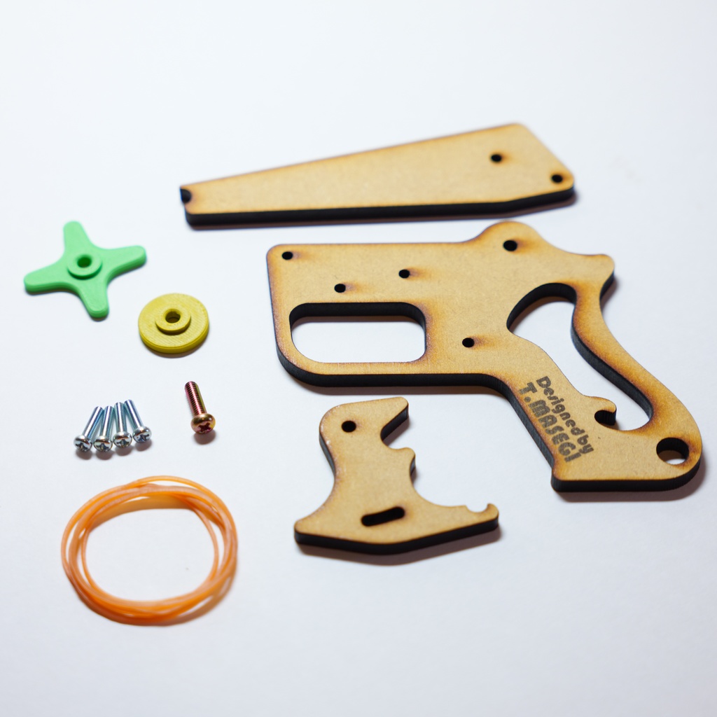 連射式ゴム鉄砲【クロリス】