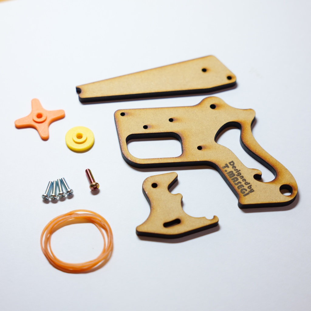 連射式ゴム鉄砲【サンバースト】