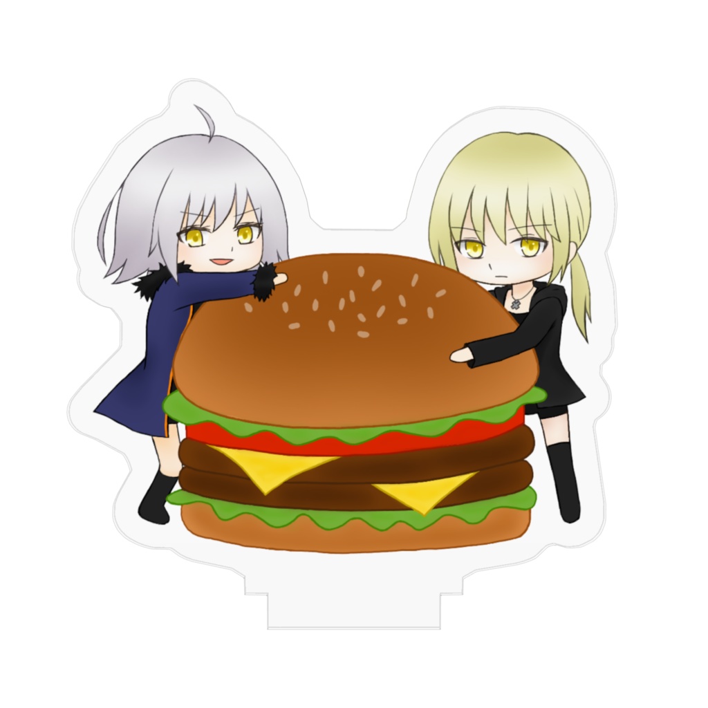 アルトリア・オルタ&ジャンヌ・オルタ アクリルフィギュア