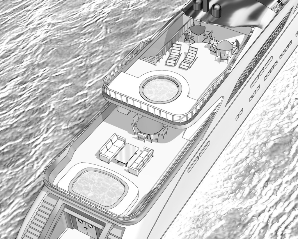 漫画背景　クルーザー02