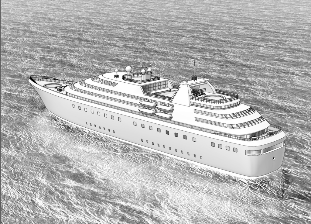 漫画背景　クルーザー04